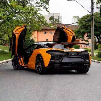 Mclaren Kuning Artura Body Kit Spoiler Artura NV Gaya Mclaren Wide Body