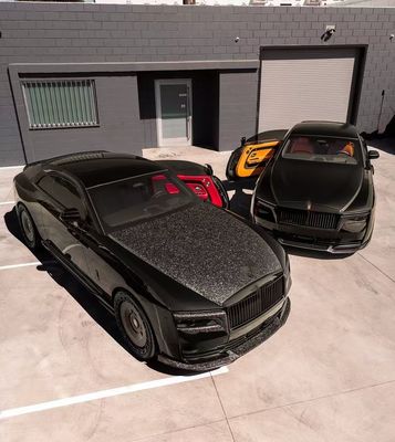 Spectre Rolls Royce Body Kit 1016 Style Hood Body Kit 1998 Bagian depan Lip Diffuser Spoiler