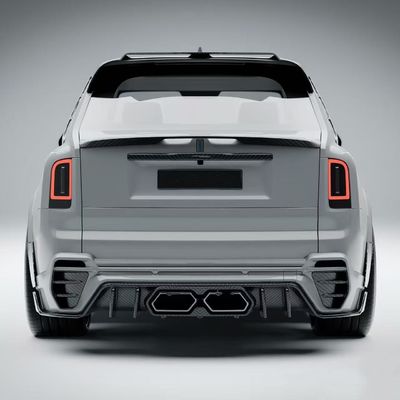 Cullinan Rolls-Royce Body Kit Serat Karbon Gaya MSY Spoiler Wheel Arch