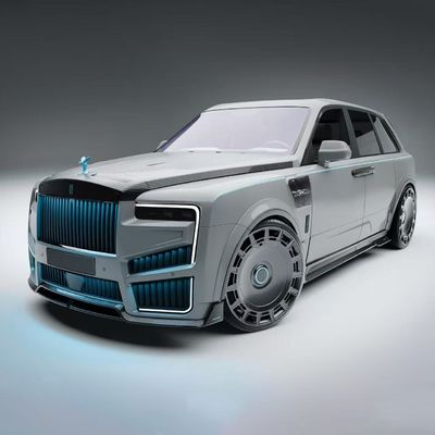 Cullinan Rolls-Royce Body Kit Serat Karbon Gaya MSY Spoiler Wheel Arch