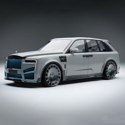 Cullinan Rolls-Royce Body Kit Serat Karbon Gaya MSY Spoiler Wheel Arch