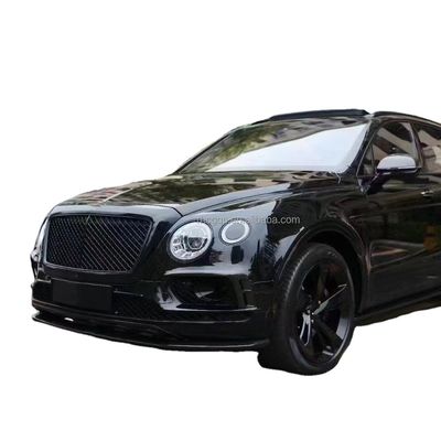 Untuk Bentley Bentayga Carbon Fiber Body Kit Bentayga Mengupgrade W12 Style Carbon Fiber Front Lip Diffuser Spoiler