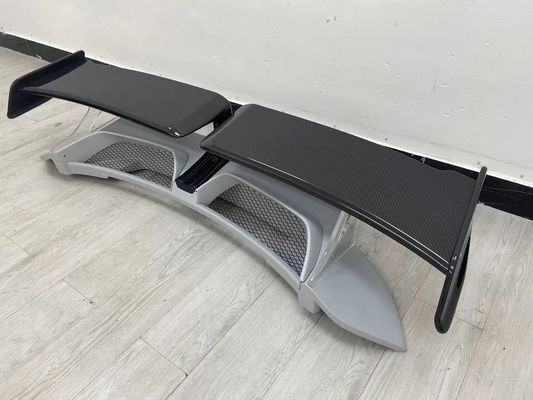 Spoiler Serat Karbon Berkualitas Tinggi Spoiler Serat Karbon untuk Porsche 911 992 992 untuk TechArt Style Spoiler
