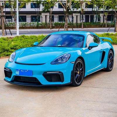 PP Plastic Material 718 Boxster Body Kit 718 Upgraded GT4 Style Bagian Depan dan Belakang Bumper Spoiler
