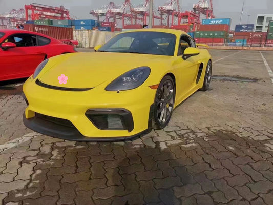 PP Plastic Material 718 Boxster Body Kit 718 Upgraded GT4 Style Bagian Depan dan Belakang Bumper Spoiler