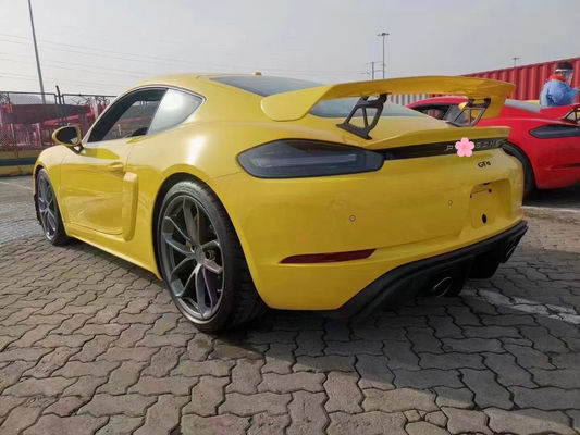 PP Plastic Material 718 Boxster Body Kit 718 Upgraded GT4 Style Bagian Depan dan Belakang Bumper Spoiler