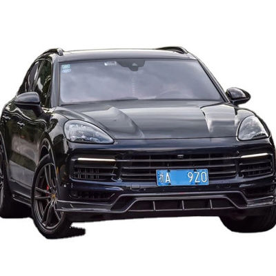 Produk Baru untuk Kayenne Carbon Fiber Body Kit untuk Kayenne Front Shovel Back Lip Spoiler