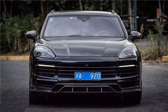 Produk Baru untuk Kayenne Carbon Fiber Body Kit untuk Kayenne Front Shovel Back Lip Spoiler