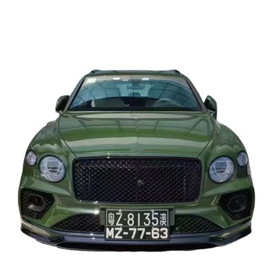 Untuk Bentley Bentayga Karbon Fiber Body Kit Bentayga Upgrades SPE-gaya Karbon Fiber Front Lip Diffuser Spoiler Side Skirt