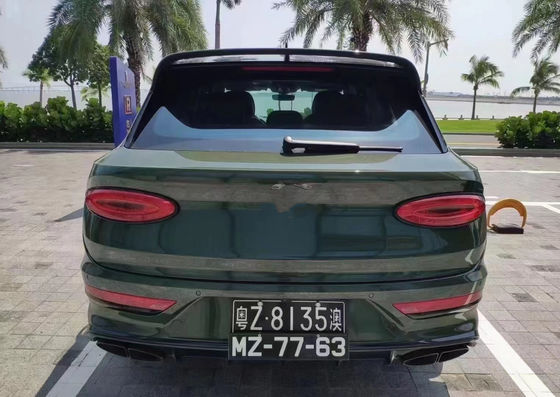Untuk Bentley Bentayga Karbon Fiber Body Kit Bentayga Upgrades SPE-gaya Karbon Fiber Front Lip Diffuser Spoiler Side Skirt