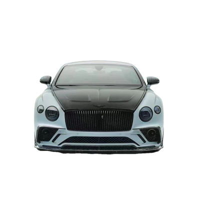 Serat Karbon 3S3 Bentley Body Kit Auto Parts Bumper Diffuser Bagian Depan Sekop OEM