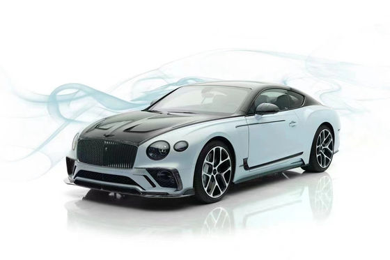 Serat Karbon 3S3 Bentley Body Kit Auto Parts Bumper Diffuser Bagian Depan Sekop OEM