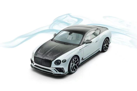 Serat Karbon 3S3 Bentley Body Kit Auto Parts Bumper Diffuser Bagian Depan Sekop OEM