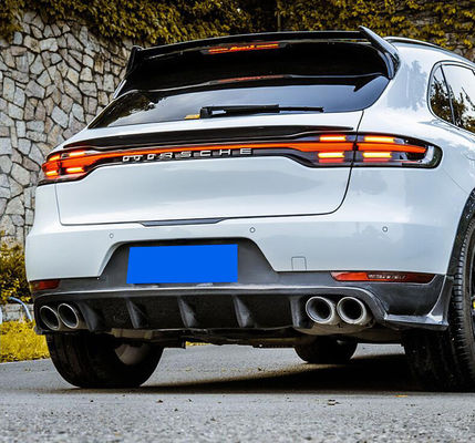 Kit Serat Karbon Berkualitas Tinggi Kit Tubuh Macan Untuk Macan Bagian Depan dan Bagian Belakang Rok Spoiler Body Wideki
