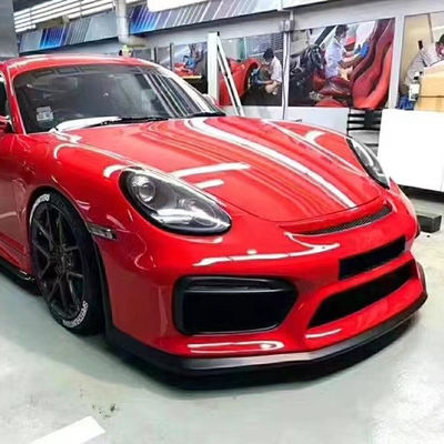 Produk Jual Seperti Hot Cakes 987Cayman Body Kit GT4 Gaya Depan dan Belakang Bumper Spoiler 2006-2012