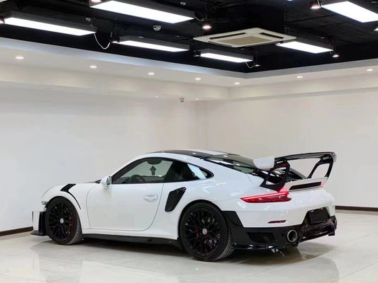 2022 Produk Baru 911 991.2 GT2RS Body Kit untuk Porsche 911 Depan dan Belakang Bumper Carbon Fiber Cover Spoiler 2016-2018
