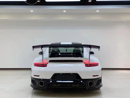 2022 Produk Baru 911 991.2 GT2RS Body Kit untuk Porsche 911 Depan dan Belakang Bumper Carbon Fiber Cover Spoiler 2016-2018
