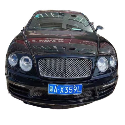 Hitam 2013 Bentley Flying Spur Body Kit Bagian Depan Dan Belakang Bumper Spoiler Exhaust Kit