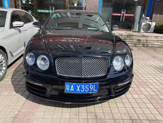 Hitam 2013 Bentley Flying Spur Body Kit Bagian Depan Dan Belakang Bumper Spoiler Exhaust Kit