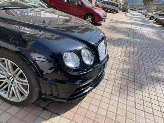 Hitam 2013 Bentley Flying Spur Body Kit Bagian Depan Dan Belakang Bumper Spoiler Exhaust Kit