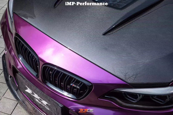 IMP Style Carbon Fiber Hood Untuk BMW M2 2 Series F22 F87 Carbon Fiber Motor Cover Penutup Motor Hatch Cover