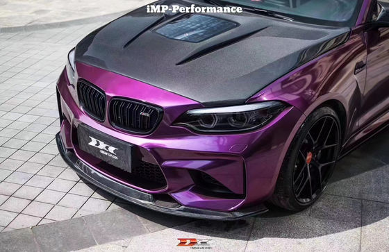 IMP Style Carbon Fiber Hood Untuk BMW M2 2 Series F22 F87 Carbon Fiber Motor Cover Penutup Motor Hatch Cover