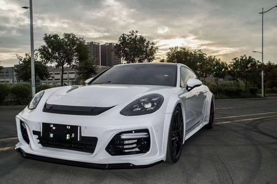 Untuk TechArt Style Body Kit untuk Porsche Paramera 971 Body Kit Wide Body Bagian depan dan belakang bumper