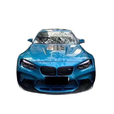Untuk BMW F22 F87 2 Series M2 Body Kit M2 M235 Upgrade IMP Gaya Depan dan Belakang Bumper Spoiler Wide Bodyki