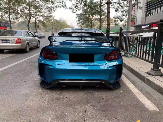 Untuk BMW F22 F87 2 Series M2 Body Kit M2 M235 Upgrade IMP Gaya Depan dan Belakang Bumper Spoiler Wide Bodyki