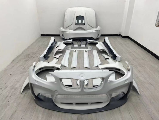 Untuk BMW F22 F87 2 Series M2 Body Kit M2 M235 Upgrade IMP Gaya Depan dan Belakang Bumper Spoiler Wide Bodyki