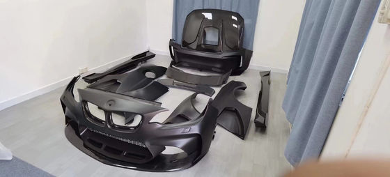 Untuk BMW F22 F87 2 Series M2 Body Kit M2 M235 Upgrade IMP Gaya Depan dan Belakang Bumper Spoiler Wide Bodyki