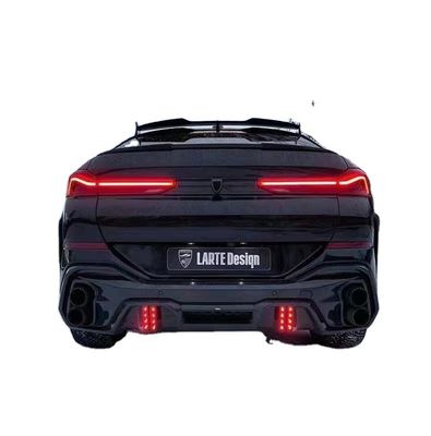 Hot Sale G06 X6 Karbon Fiber Body Kit Forbmw X6 Karbon Fiber Bagian Depan Sekop Bagian Belakang Diffuser Spoiler Cover