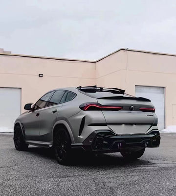 Hot Sale G06 X6 Karbon Fiber Body Kit Forbmw X6 Karbon Fiber Bagian Depan Sekop Bagian Belakang Diffuser Spoiler Cover