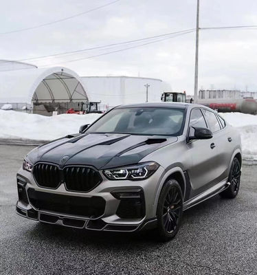 Hot Sale G06 X6 Karbon Fiber Body Kit Forbmw X6 Karbon Fiber Bagian Depan Sekop Bagian Belakang Diffuser Spoiler Cover