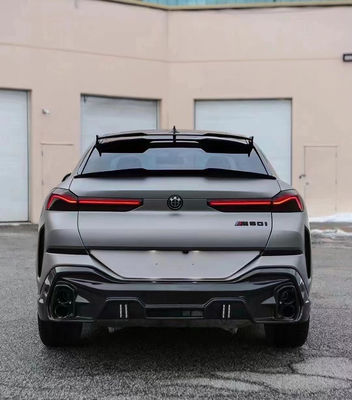 Hot Sale G06 X6 Karbon Fiber Body Kit Forbmw X6 Karbon Fiber Bagian Depan Sekop Bagian Belakang Diffuser Spoiler Cover