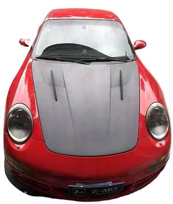 Produk Baru Kapsul Serat Karbon untuk Porsche 911 997 911 997 Kapsul Mesin Serat Karbon Gaya GT3