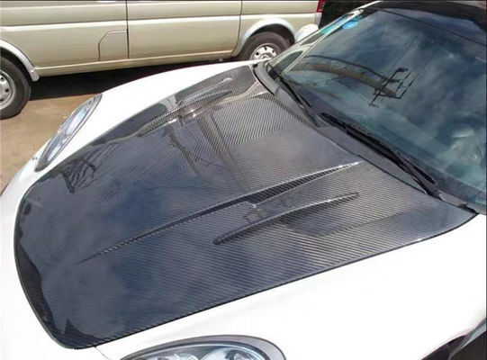 Produk Baru Kapsul Serat Karbon untuk Porsche 911 997 911 997 Kapsul Mesin Serat Karbon Gaya GT3