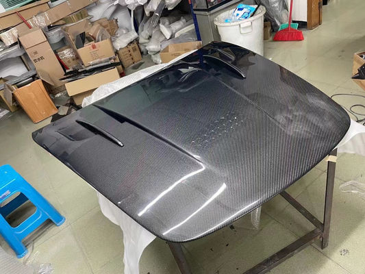 Produk Baru Kapsul Serat Karbon untuk Porsche 911 997 911 997 Kapsul Mesin Serat Karbon Gaya GT3