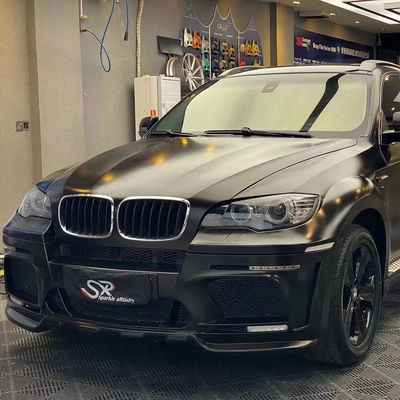 Hot Sale X6 E70 E71 Wide Body Kit Forbmw X6 Body Kit Bagian depan dan belakang Bumper Spoiler Side Skirt