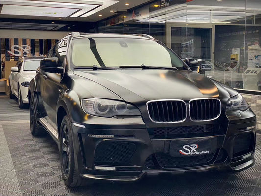Hot Sale X6 E70 E71 Wide Body Kit Forbmw X6 Body Kit Bagian depan dan belakang Bumper Spoiler Side Skirt