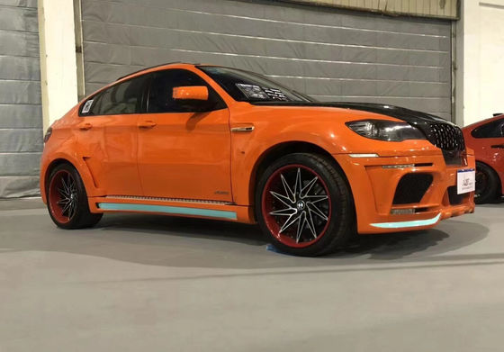 Hot Sale X6 E70 E71 Wide Body Kit Forbmw X6 Body Kit Bagian depan dan belakang Bumper Spoiler Side Skirt