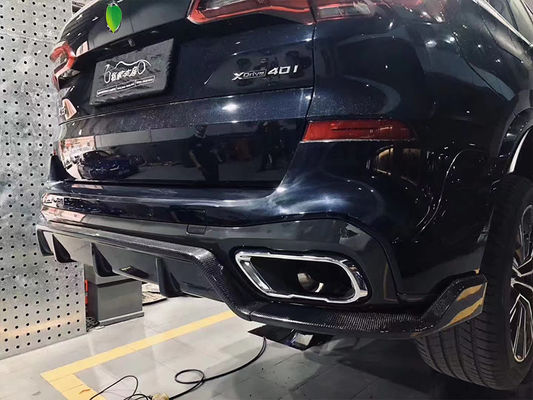 Hot Sale X5 G05 Karbon Fiber Body Kit Forbmw X5 Karbon Fiber Bagian Depan Sekop Belakang Diffuser Spoiler Side Skirt