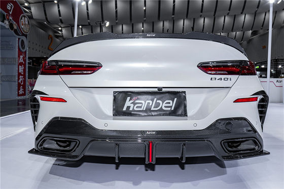 Hot Sale G14 G15 G16 840i 850i Carbon Fiber Body Kit Forbmw 8 Series Bagian Depan Sekop Bagian Belakang Diffuser Spoiler