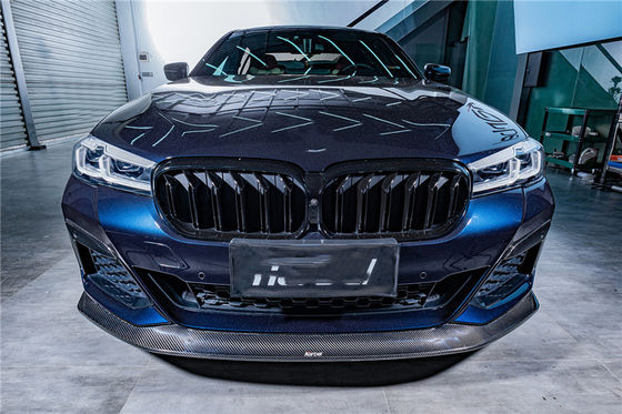 Hot Sale G30 G38 530i Carbon Fiber Body Kit untuk BMW 5 Series Carbon Fiber Front Shovel Rear Diffuser Spoiler