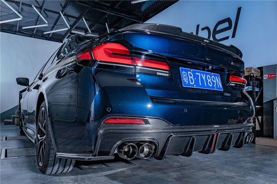 Hot Sale G30 G38 530i Carbon Fiber Body Kit untuk BMW 5 Series Carbon Fiber Front Shovel Rear Diffuser Spoiler