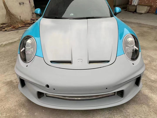 Untuk Porsche 911 991.1 991.2 Body Kit 991.1 991.2 Upgrade 992GT3 Style Front Bumper Cover 991.1 991.2 Body Kit