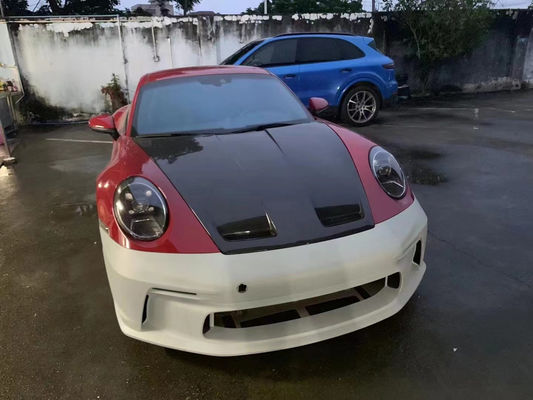 Untuk Porsche 911 991.1 991.2 Body Kit 991.1 991.2 Upgrade 992GT3 Style Front Bumper Cover 991.1 991.2 Body Kit