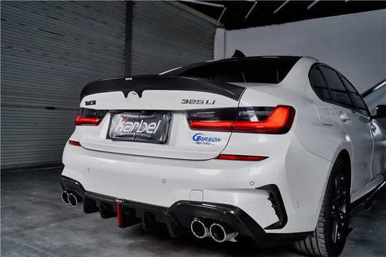 High Quality Dry Carbon Fiber G20 G28 320 325 330 Carbon Fiber Body Kit untuk BMW 3 Series Front Lip Rear Diffuser Spoiler