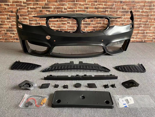 PP Bahan Plastik F34 Seri 3 GT 320 330 328i Body Kit F34 Upgrade M4 Gaya Bagian Depan dan Belakang Bumper