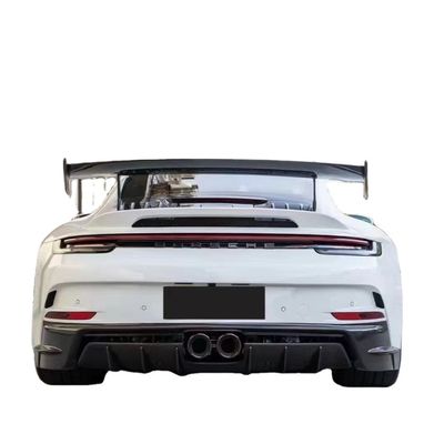 Spoiler Serat Karbon untuk Porsche 911 992 Bahan Serat Karbon 911 992 Upgraded GT3 Style Spoiler Belakang